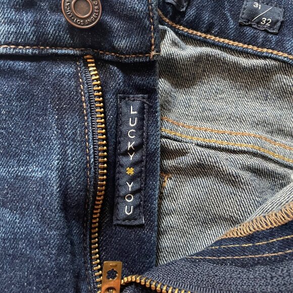 BUNDLE & SAVE! Men's Lucky Brand jeans, slim fit, waist 31, inseam 32 - Picture 3 of 7